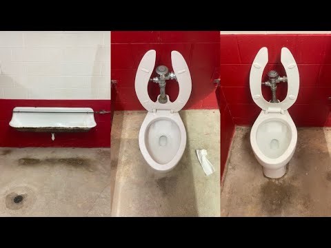 Leopard Field Mens Restroom.