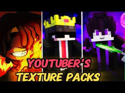 MINECRAFT TOP 5 YOUTUBE'S TEXTURE PACKS FOR JAVA