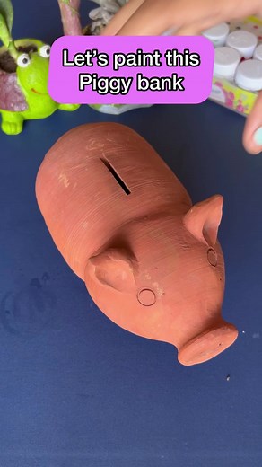 Let’s paint this piggy bank 🐷 #priyasbeautytips | Priya's beauty tips