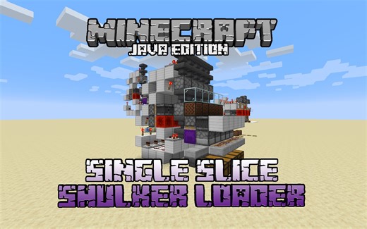 【MC智能仓储】单片可堆叠潜影盒物品分类装填系统（带潜影盒耗尽保护）【Mincreaft 1.13 1.14】