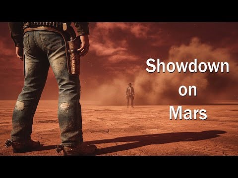 Showdown on Mars | Western Sci-Fi AI Concept Trailer