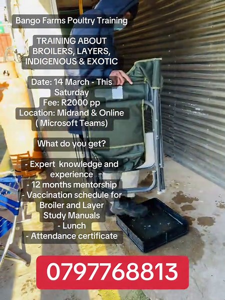 Bango Farms Poultry Training: Broilers, Layers, and More