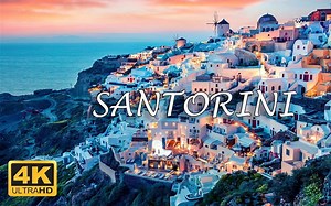 【4K】【航拍】圣托里尼，希腊 🇬🇷 Santorini, Greece