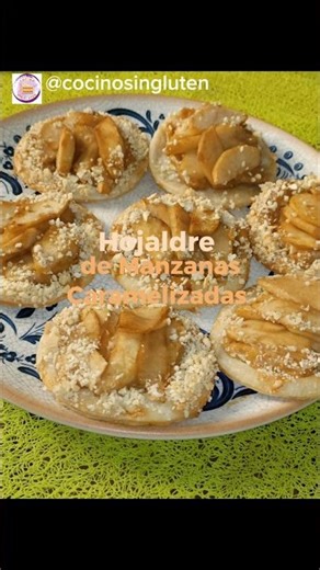 Hojaldre de Manzanas sin GLUTEN #glutenfree #singluten