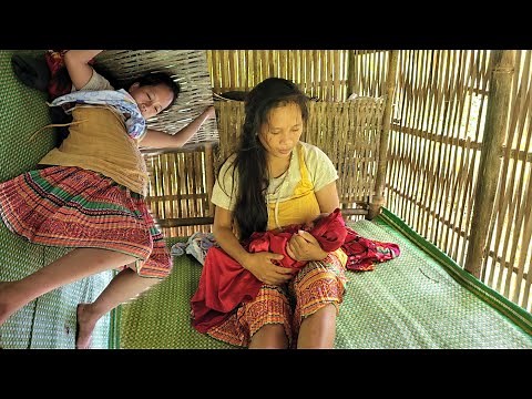 Pregnant mother gives birth alone without help and ends...