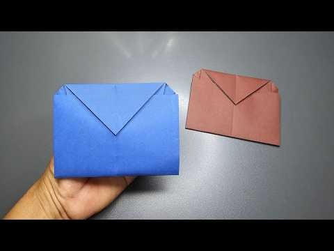 Fold paper into envelope easy | paper envelope ideas | How To