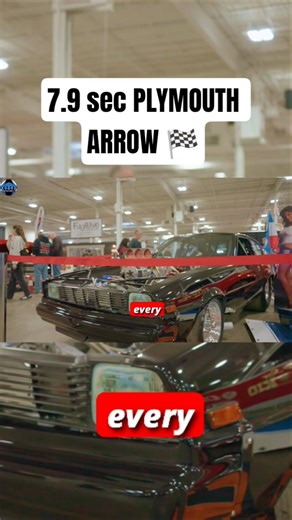FASTEST PLYMOUTH ARROW! 7.90 SECONDS AT 175MPH! TUBE CHASSIS ALCOHOL DOORSLAMMER GAPS EVERYTHING!!!!