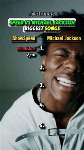 Speed Vs Michael Jackson BIGGEST Songs