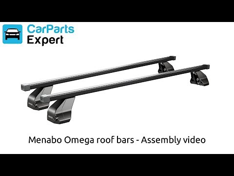 Menabo Omega Roof bars - Clamp mounting - Mounting Video - CarParts-Expert