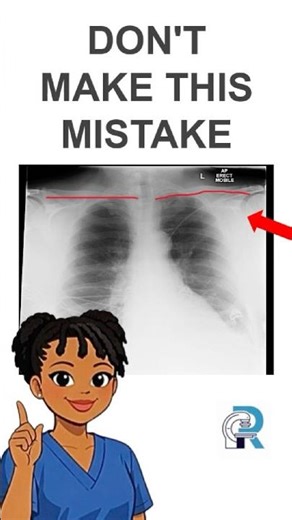 Stop This AP Chest X-ray Rotation Mistake! #radiography #cxr