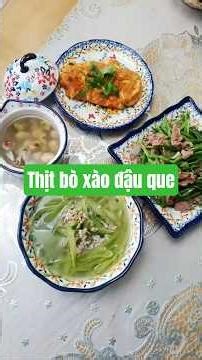 Cách ướp thịt bò xào đậu que ngon nhức nách #thitbo #thịtbò #monngon #cooking