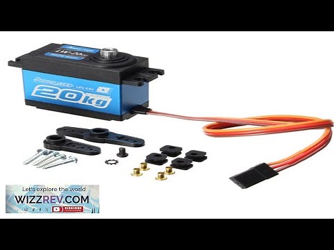 Power HD LW 20MG Blue Large Torque Metal Teeth Waterproof Digital Servo