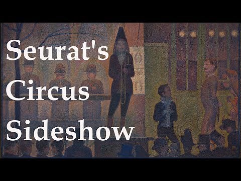 Seurat's "Circus Sideshow" - Bookworm History