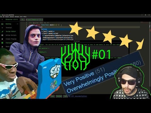 Bitburner! Let's Play! - #01 - Learn coding while playing as a hacker! (FOR FREE!)