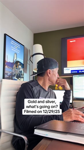 Gold and silver, what’s going on? Filmed on 12/29/25 #gold #silver #goldprices #preciousmetals #investing