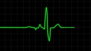 Heart, Heartbeat, Ecg. Free Stock Video