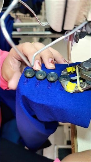 Buttons Sew Machine