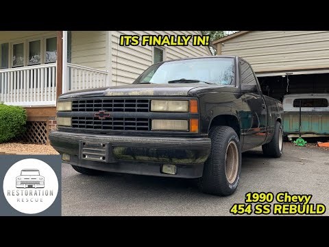Its Finally In!!! 1990 Chevy 454 SS Rebuild