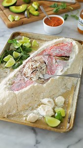 4K views · 16 reactions | Salt-baking a fish is easy enough for anytime cooking, but fancy enough to be a dinner-party showstopper — and it’s always delicious. Here's how to do it: https://bit.ly/3jSzmJY | The Kitchn | Facebook