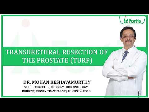 Dr. Mohan Keshavamurthy on Laser Transurethral resection of the prostate (TURP)