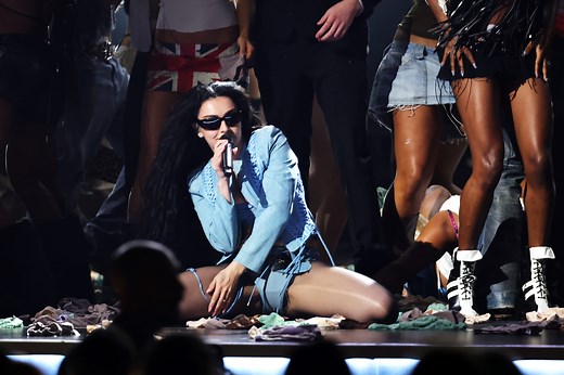 Charli XCX Made It Rain During Her ‘Brat’ Performance At The 2025 Grammys