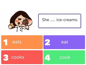 Using verbs Present Simple   have/has