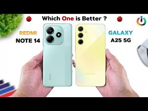 Redmi Note 14 Vs Samsung Galaxy A25 - Which One is Better For You 🔥