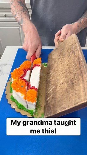 13K views | Clever cake hack This original video was produced by Network Media LLC Productions, Rick Lax and Jennie Carroll | Hack 'n' Giggle | Facebook