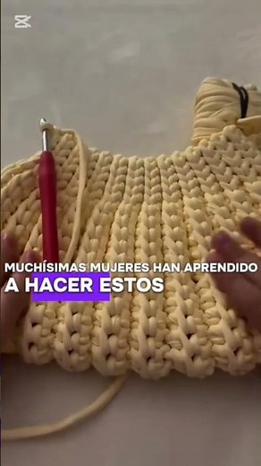How to knit beautiful bags with t-shirt yarn
