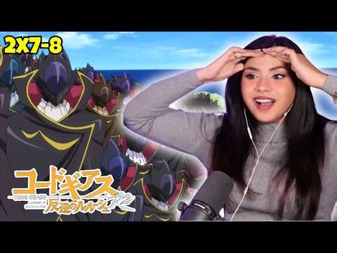 ONE MILLION ZEROS! 🤯 | Code Geass R2 Ep 7 and 8 Reaction