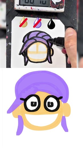 Drawing Lily Lovebraids in 30Sec(Poppy Playtime) #art #tiktok #trending #shorts #MillkunTV