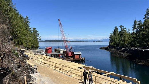 Telegraph Cove welcoming visitors after devastating New Year’s Eve fire