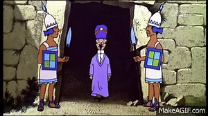 Tintin et le Temple du Soleil - Belvision (1969) on Make a GIF