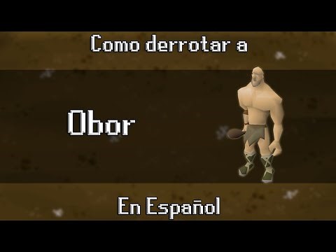 [OSRS] Como derrotar a Obor | Hill Giant Boss [En Español]