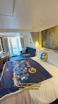Disney Wish Veranda State Room Tour 2025 #disneycruise #disneywish #dcl