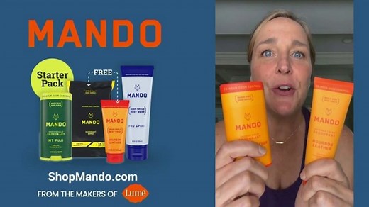 Mando TV Spot, 'Whole Body Deodorant for Men'