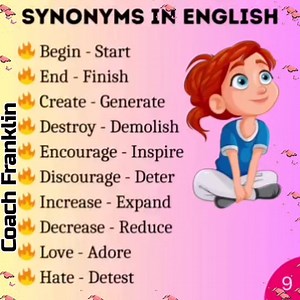 170K views · 2.7K reactions | VOCABULARY - ENGLISH SYNONYMS ENGLISH MAJOR / ENGLISH GENERAL EDUCATION / ENGLISH GENERAL KNOWLEDGE #ENGLISH #ENGLISHSYNONYMS #ENGLISHMAJOR | Franklin - Online LET, CSE, IELTS & Celpip Private Tutorial | Facebook