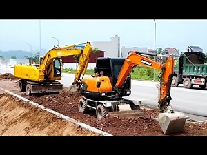 #excavator Tổng Hợp Máy Xúc Múc Đất Lên Xe ÔTô Tải Ben #excavatortruck#thợcôngtrường