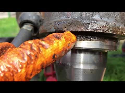 Kubota l3830 front axle seal replacement