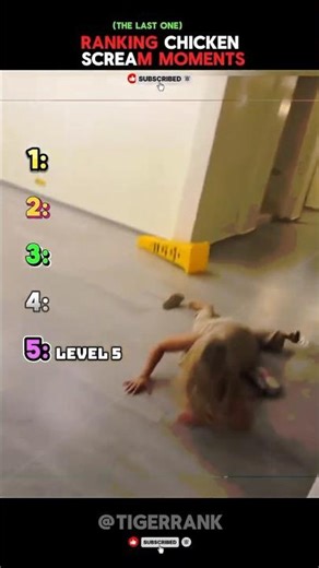 Ranking Chicken Scream Moments #ranking #funny