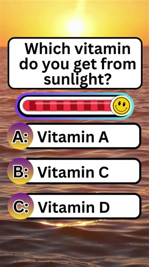 Which vitamin do you get from sunlight? #shorts #usafacts #usa