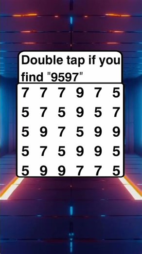 Spot 9597 | Eye Test 👁️‍🗨️ #youtubeshorts #puzzlechallenge #shorts #viral