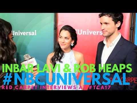Inbar Lavi & Rob Heaps #Imposters interviewed at NBCUniversal’s Winter 2017 Press TCA Tour