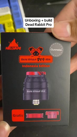 Unboxing dead rabbit pro baru. pake liq krspy v2 🤤 #deadrabbitpro #deadrabbit #supersonixcoil #build #drag4 #mletek #coilbabyalien #coilmletek #krspy #krspyv2