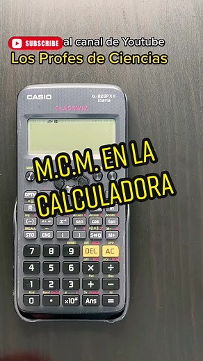 Cómo calcular el mínimo común múltiplo en la calculadora Casio