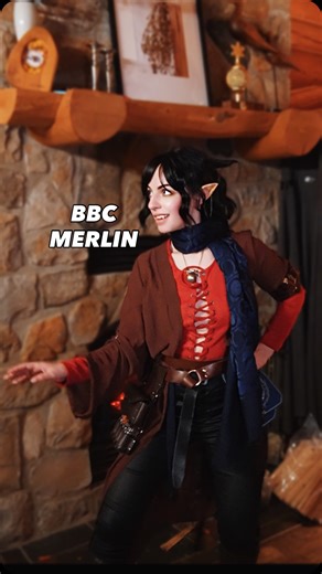✨ValTheFantescapist🗡️🍻 on Instagram: "If Merlin was A D&D character, what Class and Race would you give him? 💬 My character is Merlin’s apprentice named Emrys🫶 A Tiefling Sorceress with a pet dragon🧙‍♀️ #fantasy #dnd #bbcmerlincosplayer #merlin #cosplay #larp #médiéval"
