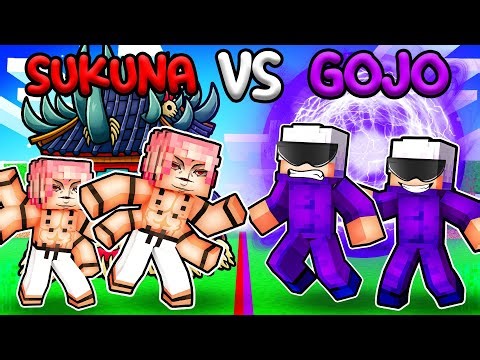 HEIAN SUKUNA vs SATORU GOJO in Minecraft!