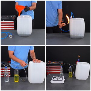 Converting garbage into free LPG gas at home! | Art & Painting