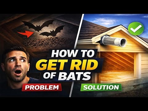 How to Get Rid of Bats in Your House (Safely & Legally) | Bat Removal & Bat-Proofing Guide