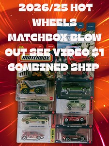 HOT WHEELS - MATCHBOX - NEW Mainline - U PICK  $1 Combined Shipping See Video ** | eBay